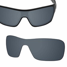 Polarized Replacement Lenses for-OAKLEY Turbine Rotor Sunglasses Black Titanium