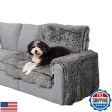 Furhaven Corner Cushion Seat Cover for Dogs and Cats, Washable, For Couches, 