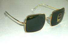 54 19mm 145 RAY-BAN ITALY RB1971 G15 CRYSTAL GEP SQUARE SHAPED SUNGLASSES MINT