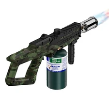 Sondiko Powerful Cooking Propane Torch Gun, Culinary Torch Campfire Starter, ...