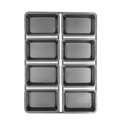 Antihaft Professionelle Mini Kuchenformen Klein Individuell Laib Brötchen Cupcake Formen Neu