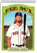2021 Topps Heritage #517 Jonathan Arauz