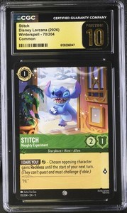 Stitch Naughty Experiment 70/204 Winterspell Lorcana Common