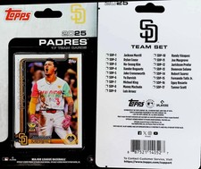 2025 Topps Retail Factory Sealed Baseball San Diego Padres Base MLB Team Set. 17