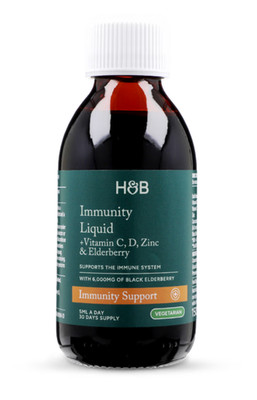 Holland & Barrett Holunder Immunität Liquid mit Vitamin C & Zink 150ml UVP 12£