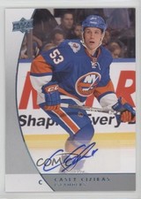 2012-13 Upper Deck Universal/GTS Promos Auto Casey Cizikas #P28 Auto 2u9