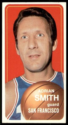 1970-71 Topps #133 ADRIAN SMITH  San Francisco Warriors  VGEX (Faint Crease)