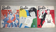 Mattel Barbie Magazine 3 issue Lot- Nov/Dec 1963, Mar/Apr 1964, May/Jun 1964