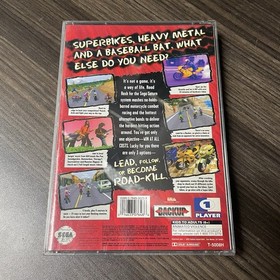 Road Rash Sega Saturn Game Disc + Case -- No Manual