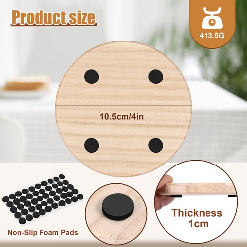 Sottobicchiere in legno non verniciato, incisione, decorazione casa H9T99910 - Foto 3 di 7