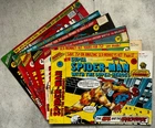 6 Comics Super Spider-Man with the Super-Heroes Vintage Marvel UK 1976 #159-#192
