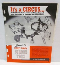SCHOENHUT'S HUMPTY-DUMPTY CIRCUS TOYS VINTAGE TOY RETAILER INDUSTRY CATALOG