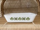 Vintage Meadow Green Baking Dish, Casserole, Cake Dish — photo 2