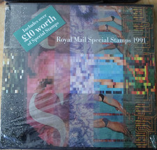 Stamps GB Special Stamps box 1991 Cellophane slightly damaged