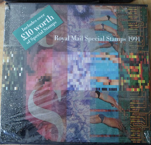 Stamps GB Special Stamps box 1991 Cellophane slightly damaged