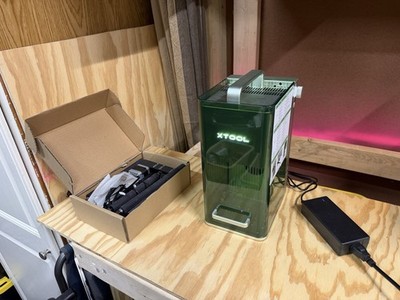 xTool F1 Portable Laser Engraver - P5010200 With Rotary Attachment