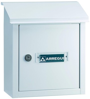 ARREGUI V4091 Briefkasten für Türen oder Tore innen, Briefaufnahme Mund, 23 x 
