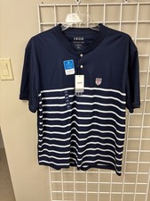 NWT Izod Advantage Performance Stretch shirt size XXL. Polyester. Short sleeve.
