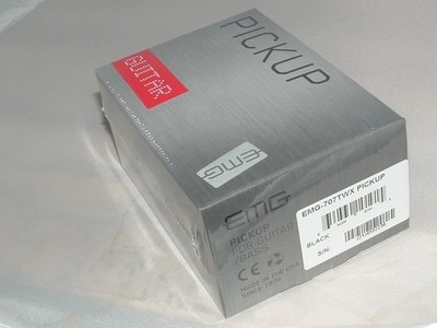 EMG 707TWX Active Soapbar Mount 7 String Pickup (Black) New with Warranty