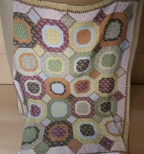 Shanghai Home Textiles Multicolor Patchwork Queen Size Quilt Size 100" X 90"