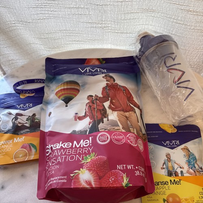 #ad Vivri BUNDLE Shake Me Power Me and Cleanse Me Included. BB DATES OF 2025. NEW $49.50