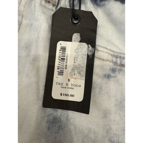 Bequeme Rag & Bone Damen blau Denim Print Shorts Größe 17 Miramar Sommer Freizeit - Bild 4 von 10