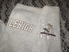 Vtg 1970s 80s Lehigh University College School Men  s Gray Sweatpants Engineers