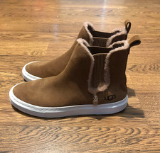 UGG Womens Chestnut Suede Alameda Chelsea Boo...