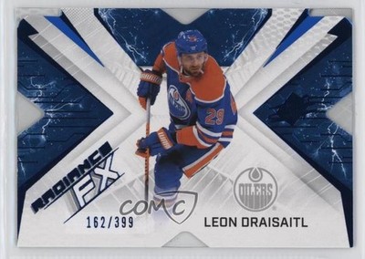2022-23 SPx Radiance F/X Blue /399 Leon Draisaitl #RFX-35 n1u