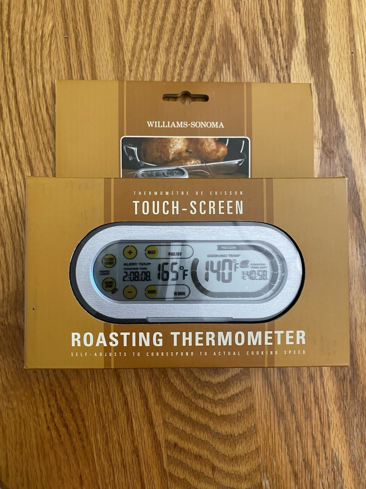 Williams Sonoma Touch Screen Roasting Digital Thermometer New In Box Never Used
