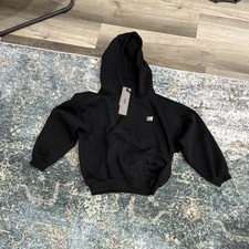 FDR Black Full Zip Hooded Hoodie Women S