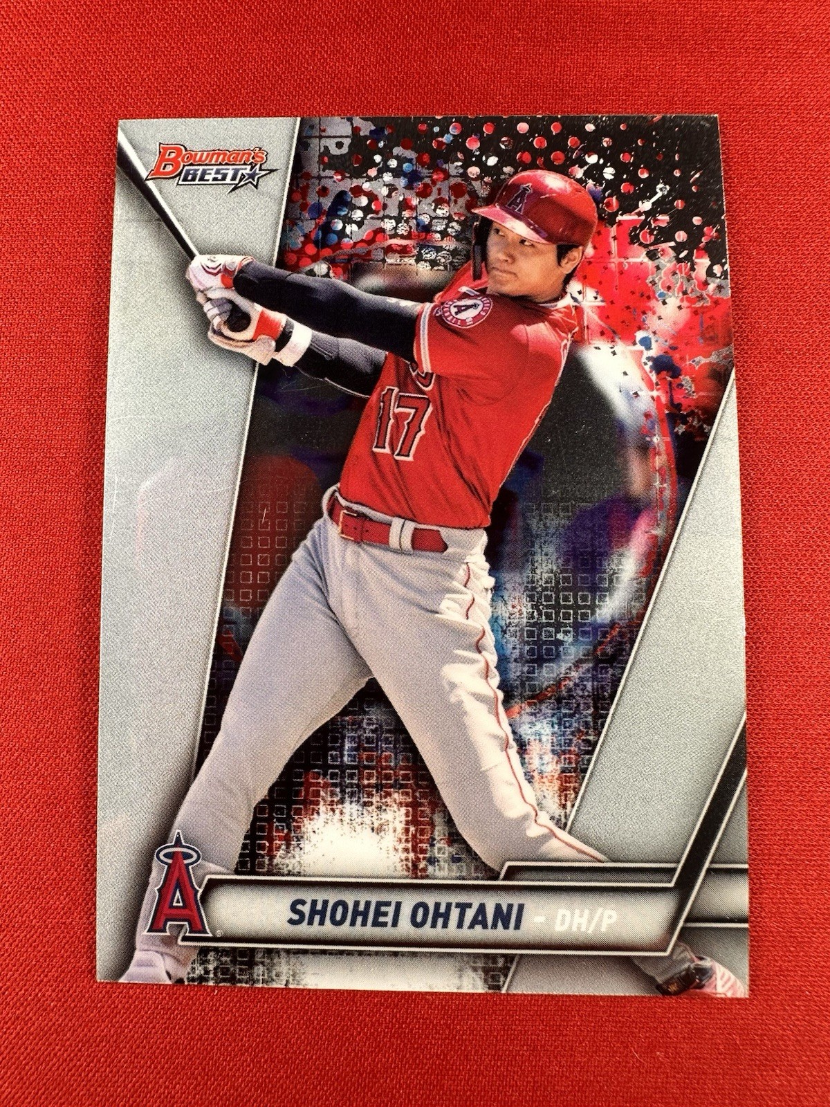 2019 Bowman’s Best #33 Shohei Ohtani Chrome 2nd Year Angels Dodgers MVP!