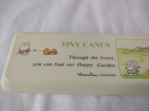 Vintage Rare Victoria Fancy Gakken Tiny Candy Pencil Case Unused Contents Japan - Bild 4 von 6