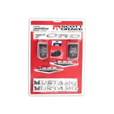 C5ZZ-65402828GT Scott Drake Emblem Kit, GT