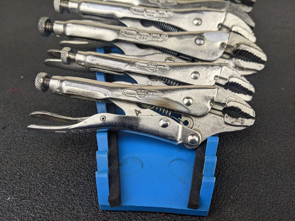 Lote de 7 alicates de bloqueo Vise-Grip Petersen Foto 2 de 4