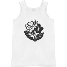 'Forget Me Not Flowers' Adult Vest / Tank Top AV056503 