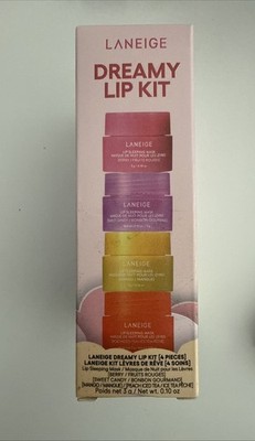 LANEIGE DREAMY LIP KIT SLEEPING MASK 4 TYPES BERRY*SWEET CANDY*MANGO *PEACH TEA