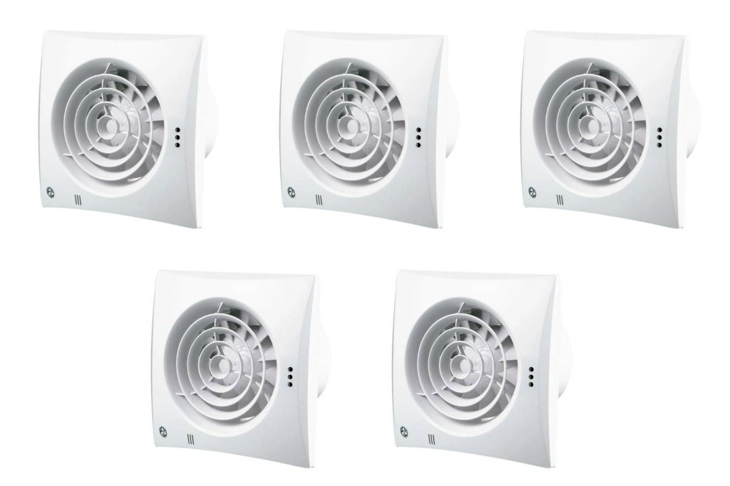 Blauberg Calm-100-S Axial Extractor Fan With Pullcord 100Mm (White) 5060407914282 - Image 6