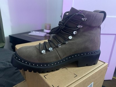 *Blondo Women's Size 9.5 Sawyer Waterproof Bootie Brown Suede New