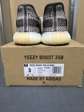 adidas Yeezy Boost 350 V2 Slip On Youth Boys Grey Sneakers Casual Shoes FZ1283