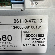 2006-2009 Toyota Prius MFD Dash Display Screen Radio OEM 86110-47210
