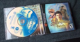 Shenmue (Dreamcast) dual jewel case and all discs, TESTED