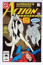 Action #595 Silver Banshee John Byrne DC (1987) VF/NM