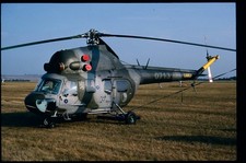 BG331 ORIGINAL K64 AIRCRAFT SLIDE: Czech AF Mil Mi-2 Hoplite 0713