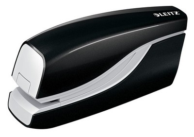 Leitz Electric Stapler, 10 Sheet Capacity, Battery Powered, WOW Range, 55661095 