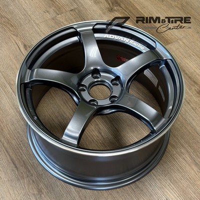 Advan Racing TC4 18x8.5 +45 5x112 Gunmetallic & Ring (Set of 4) YAD8H45MGMR