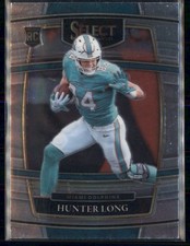 2021 Panini Select - Concourse Hunter Long #93 RC