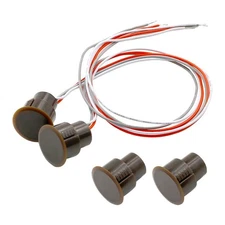 3 Sets Mc31b Nc  No Door Window Contact Sensor Alarm Magnetic Reed Switch With