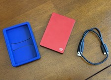 Seagate Backup Plus Slim 200GB External Hard Drive Portable PC Mac USB 3.0