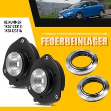 2x Domlager Federbeinlager Vorne für A3 8P TT SEAT OCTAVIA 2 VW GOLF 5 6 TIGUAN